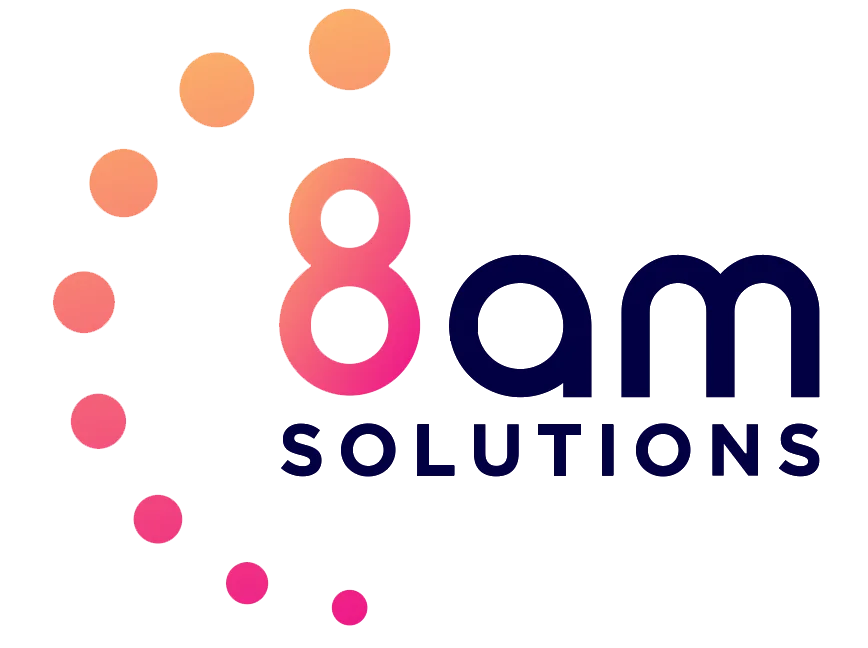 8am Solutions logo