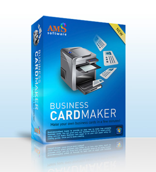 AMS Business Card Maker logo