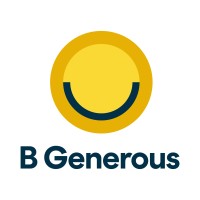 B Generous logo