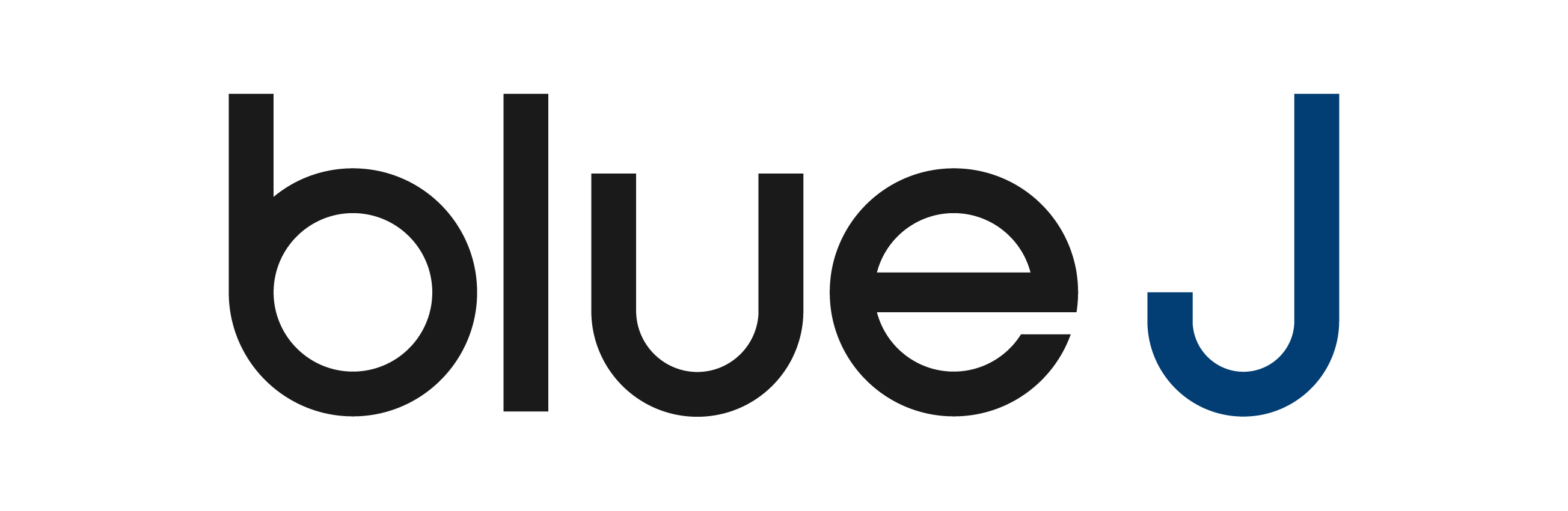 Blue J L & E logo