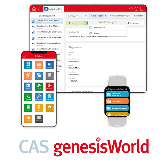 CAS genesisWorld logo