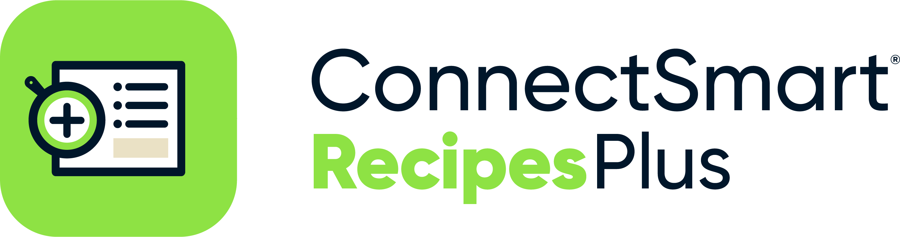 ConnectSmart RecipesPlus logo