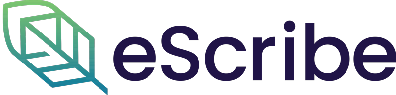 eScribe logo