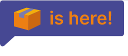 Is Here! logo