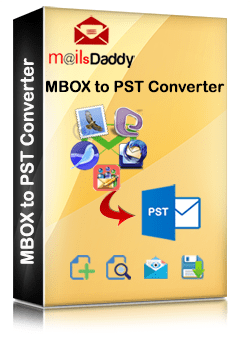 MailsDaddy MBOX to PST Converter logo