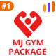 MJ Gym Management System logo