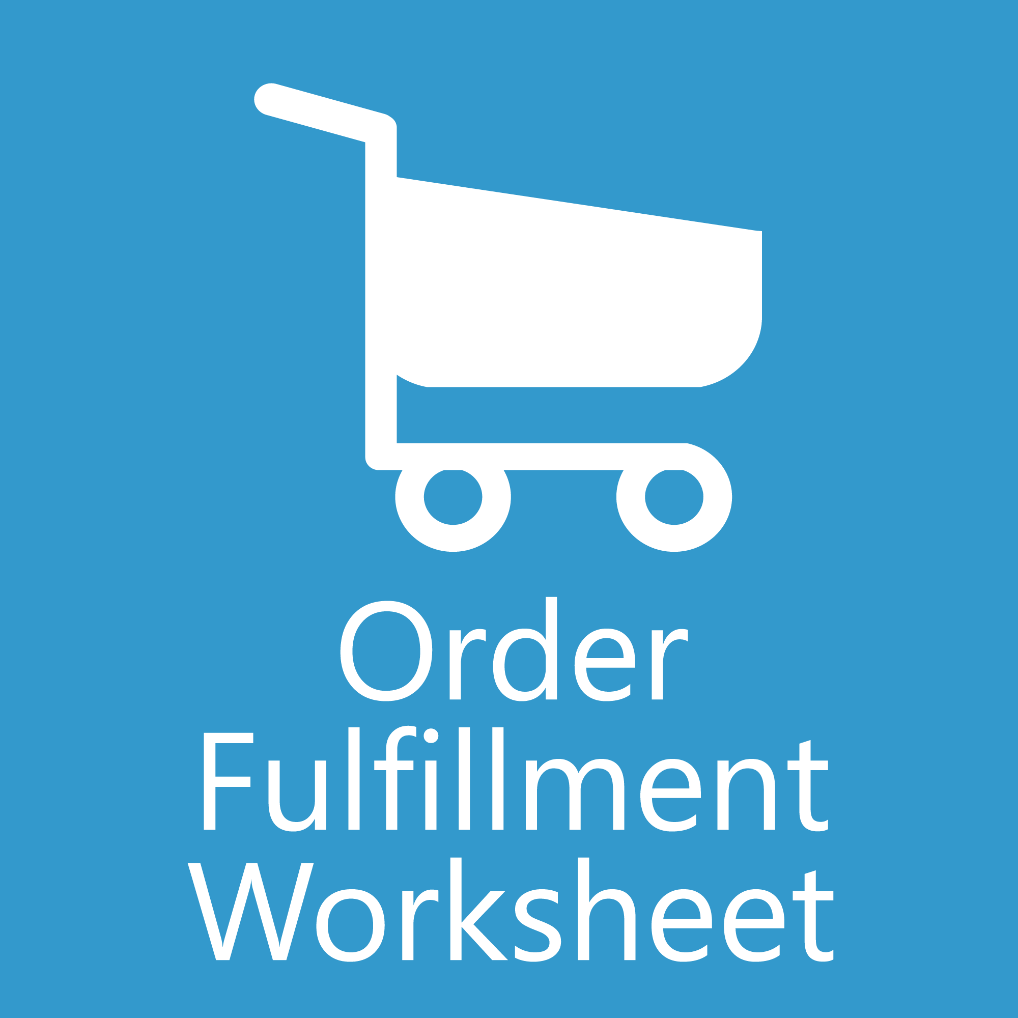 Order Fulfillment Worksheet logo