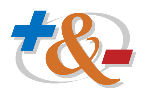 Plus & Minus logo