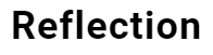 Reflection logo