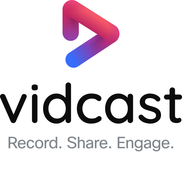 Vidcast logo