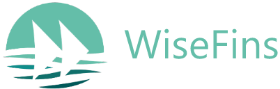 WiseFins logo