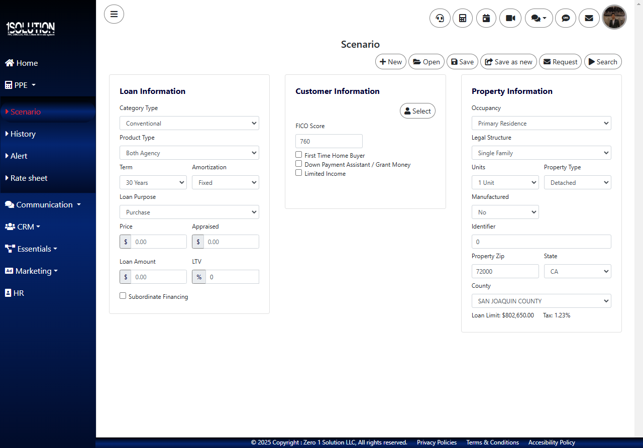 1 Solution Mortgage Software screenshot & Video