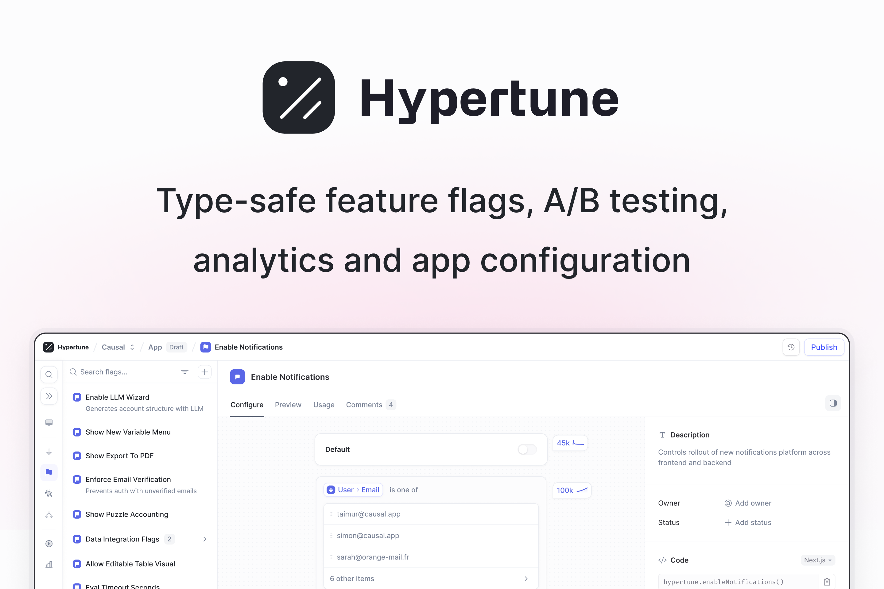 Hypertune screenshot & Video