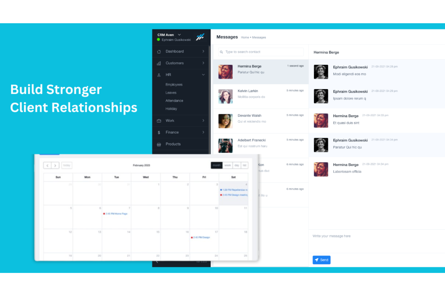 CRM Aven screenshot & Video