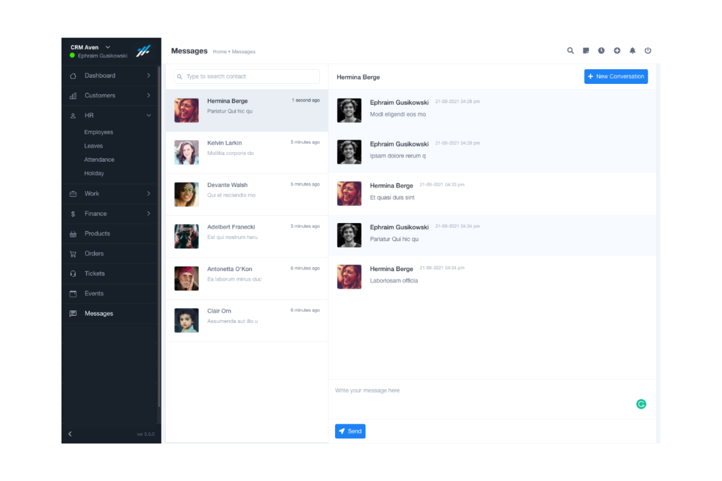 CRM Aven screenshot & Video