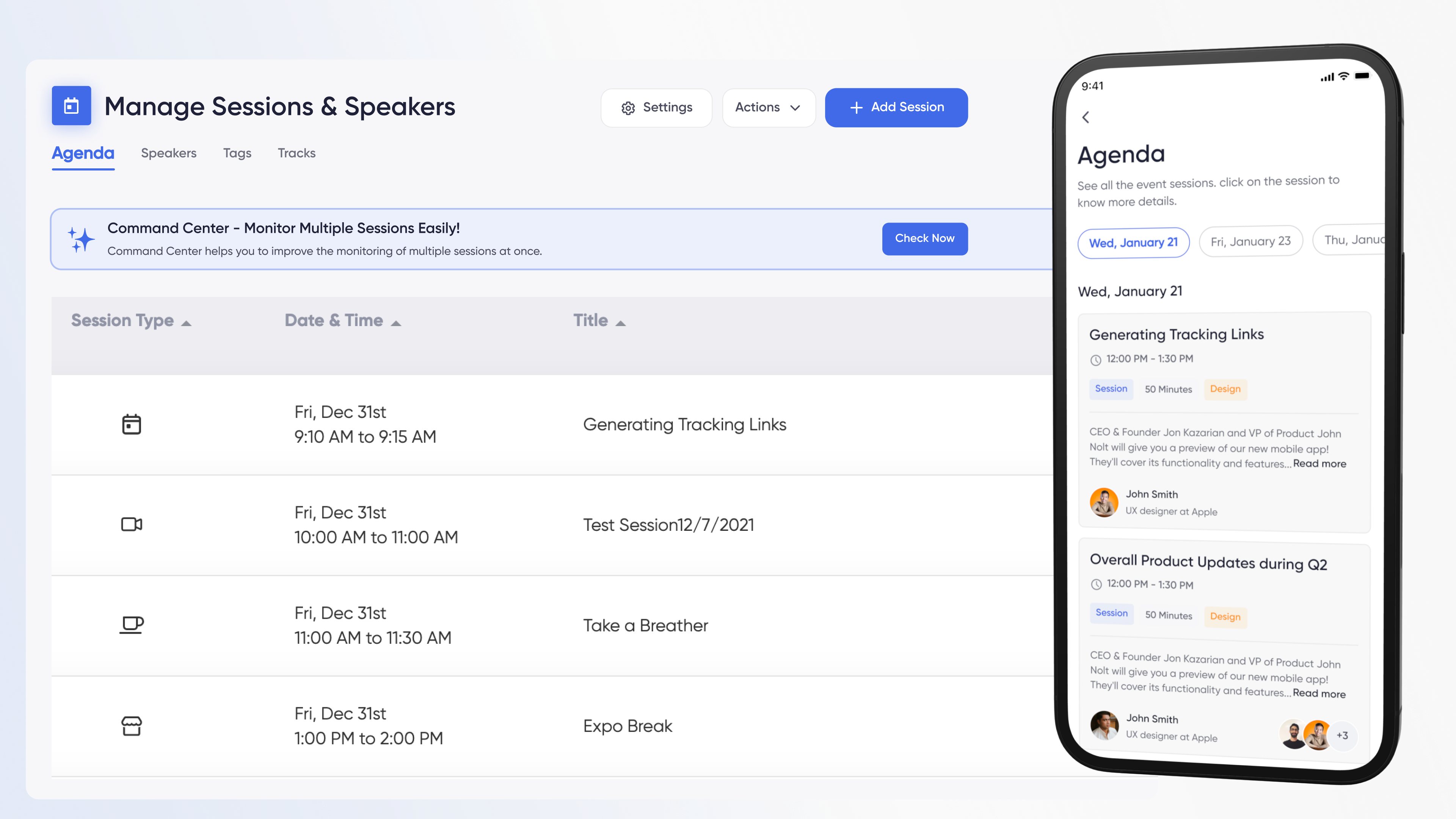 Accelevents screenshot & Video