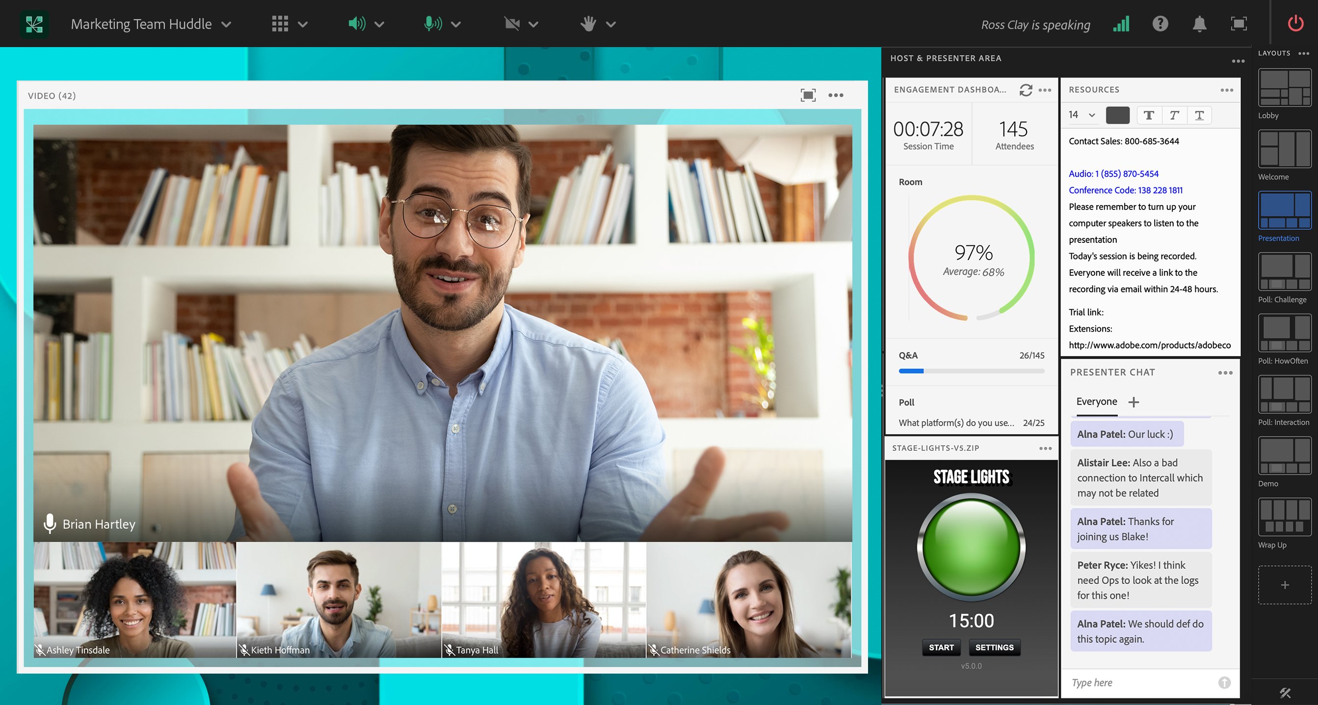 Adobe Connect screenshot & Video