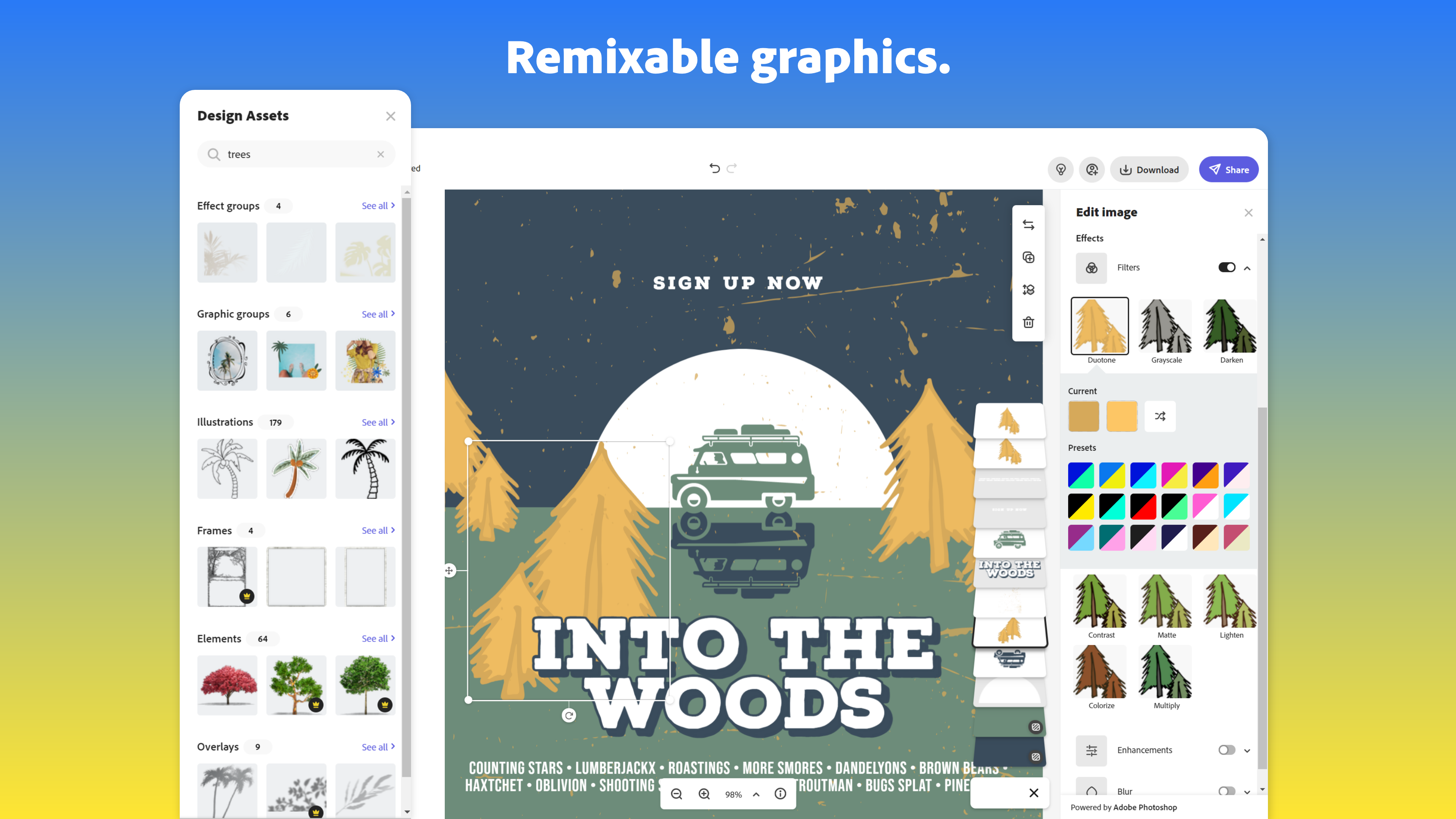 Adobe Creative Cloud Express screenshot & Video