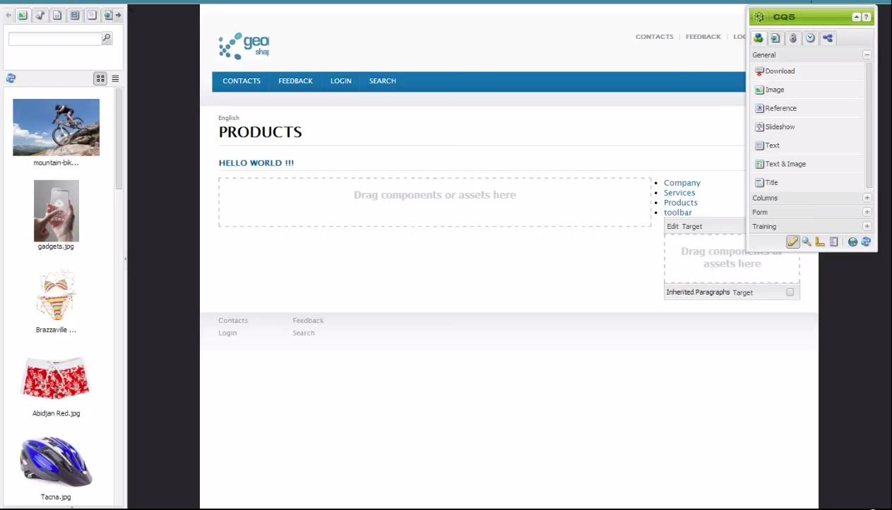 Adobe Experience Manager screenshot & Video