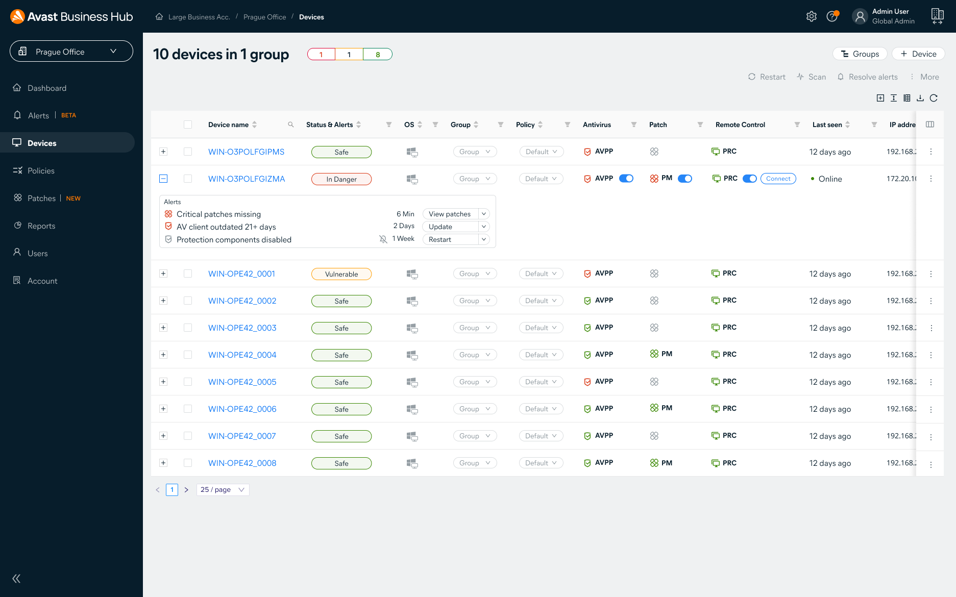 Avast Endpoint Protection screenshot & Video