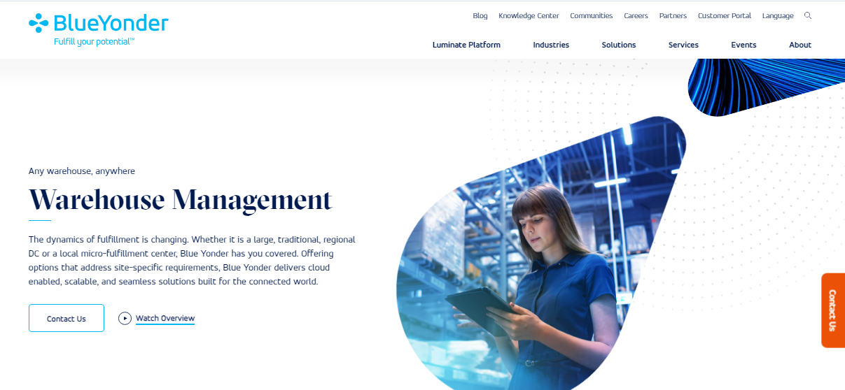 Blue Yonder Warehouse Management screenshot & Video