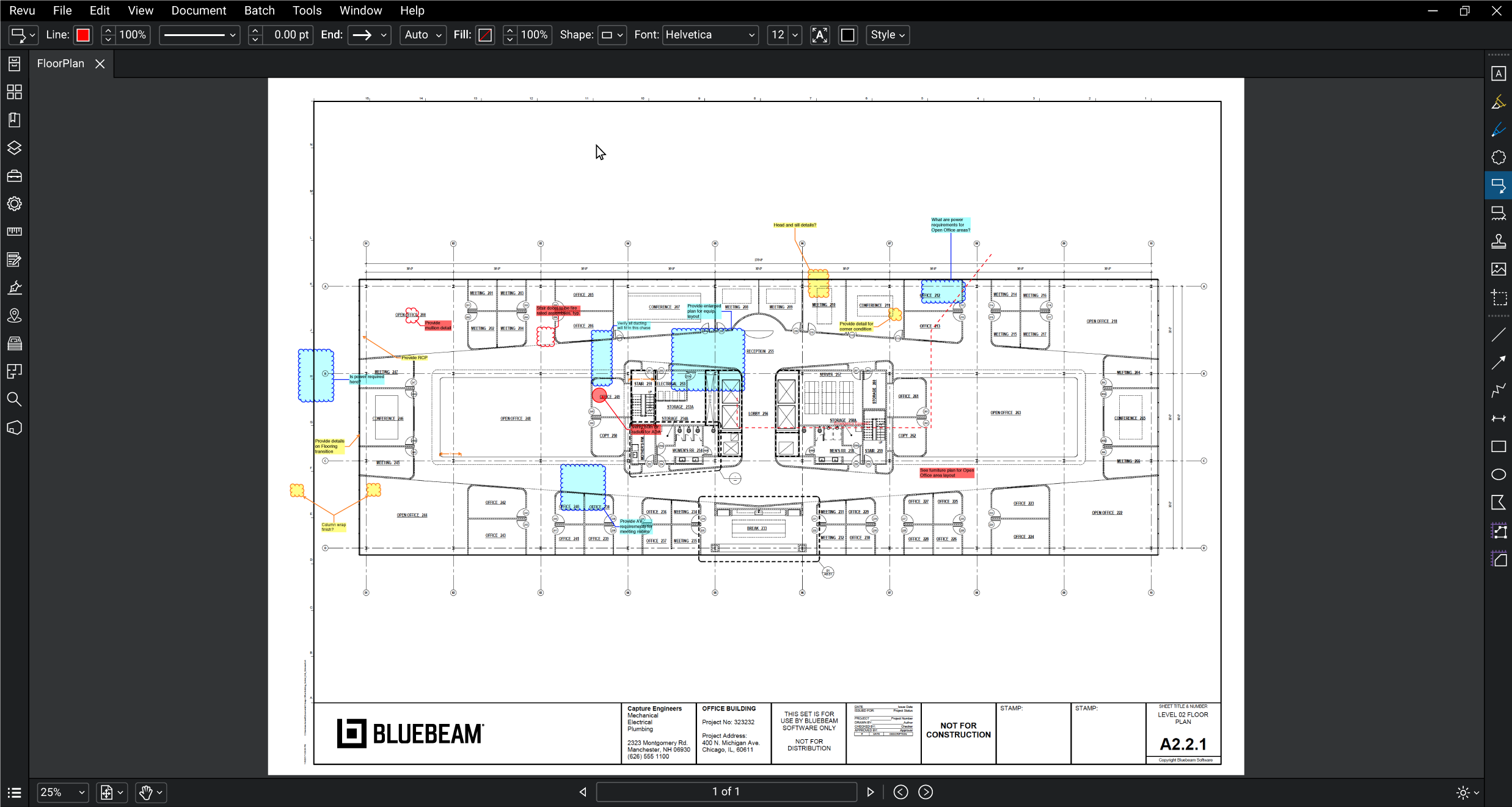 Bluebeam Revu screenshot & Video