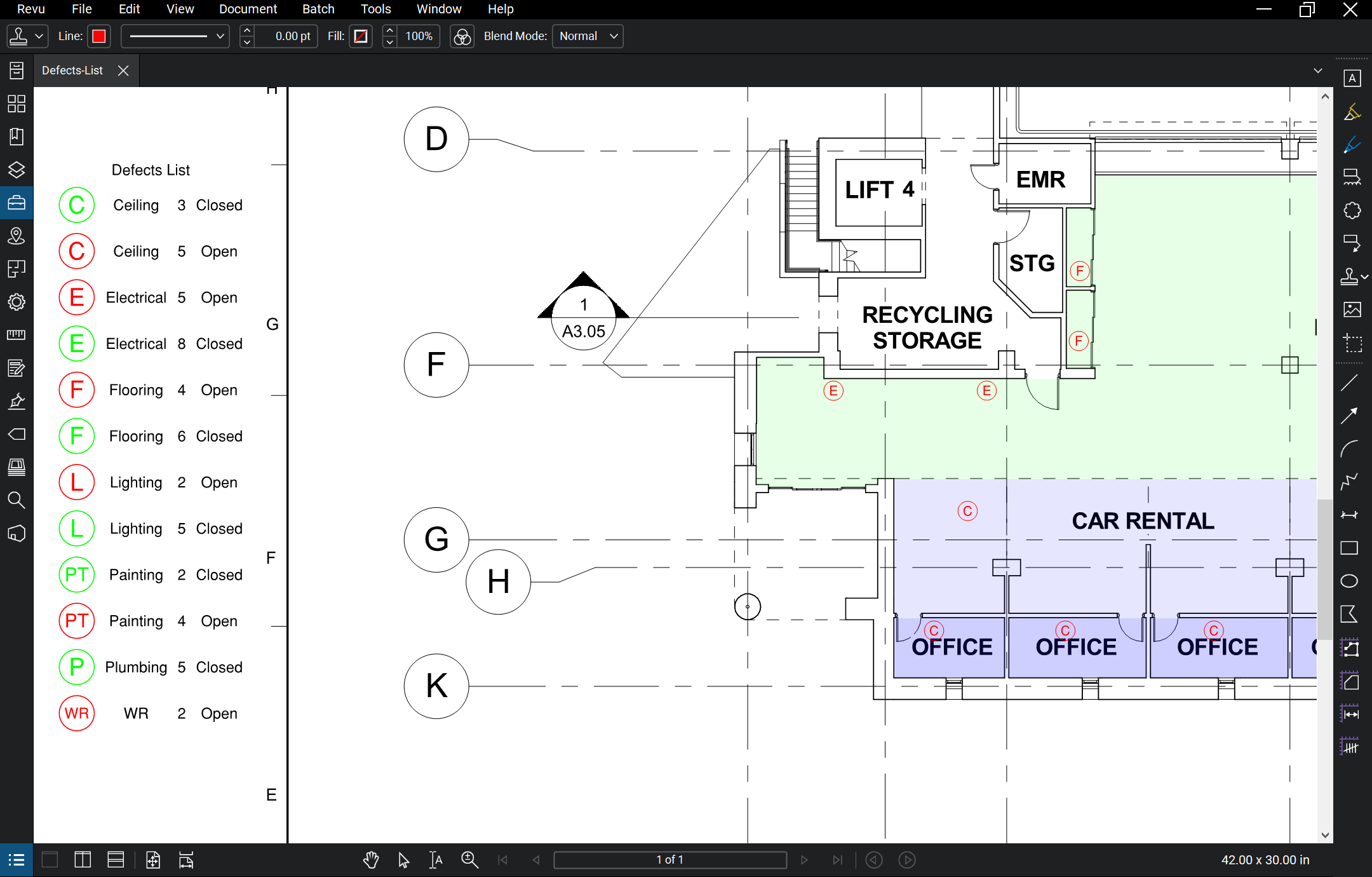 Bluebeam Revu screenshot & Video