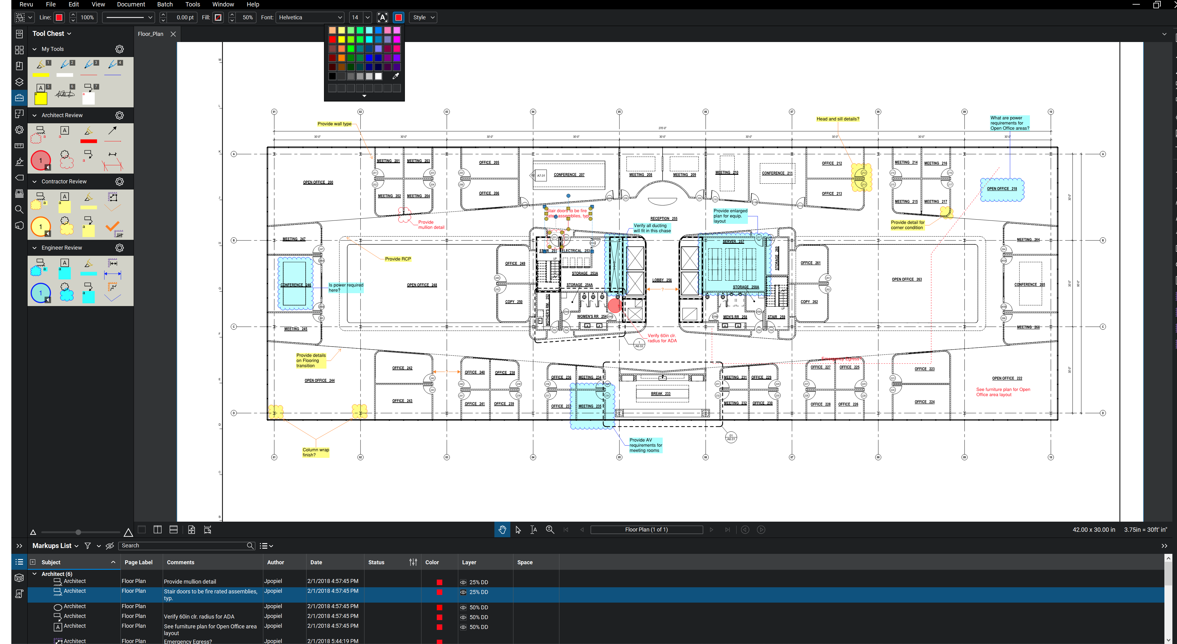 Bluebeam Revu screenshot & Video