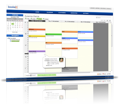 Bookeo screenshot & Video