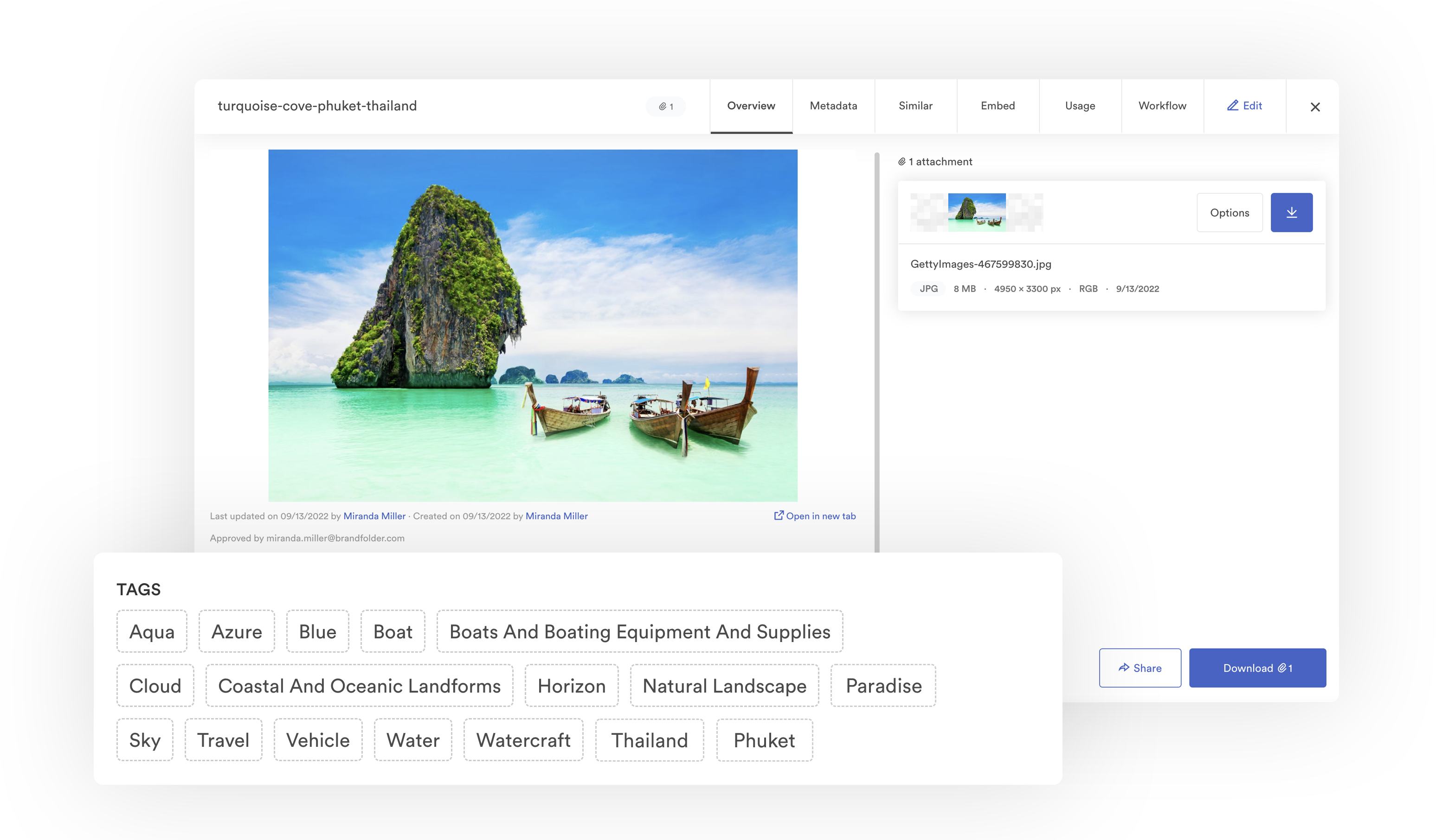 Brandfolder screenshot & Video
