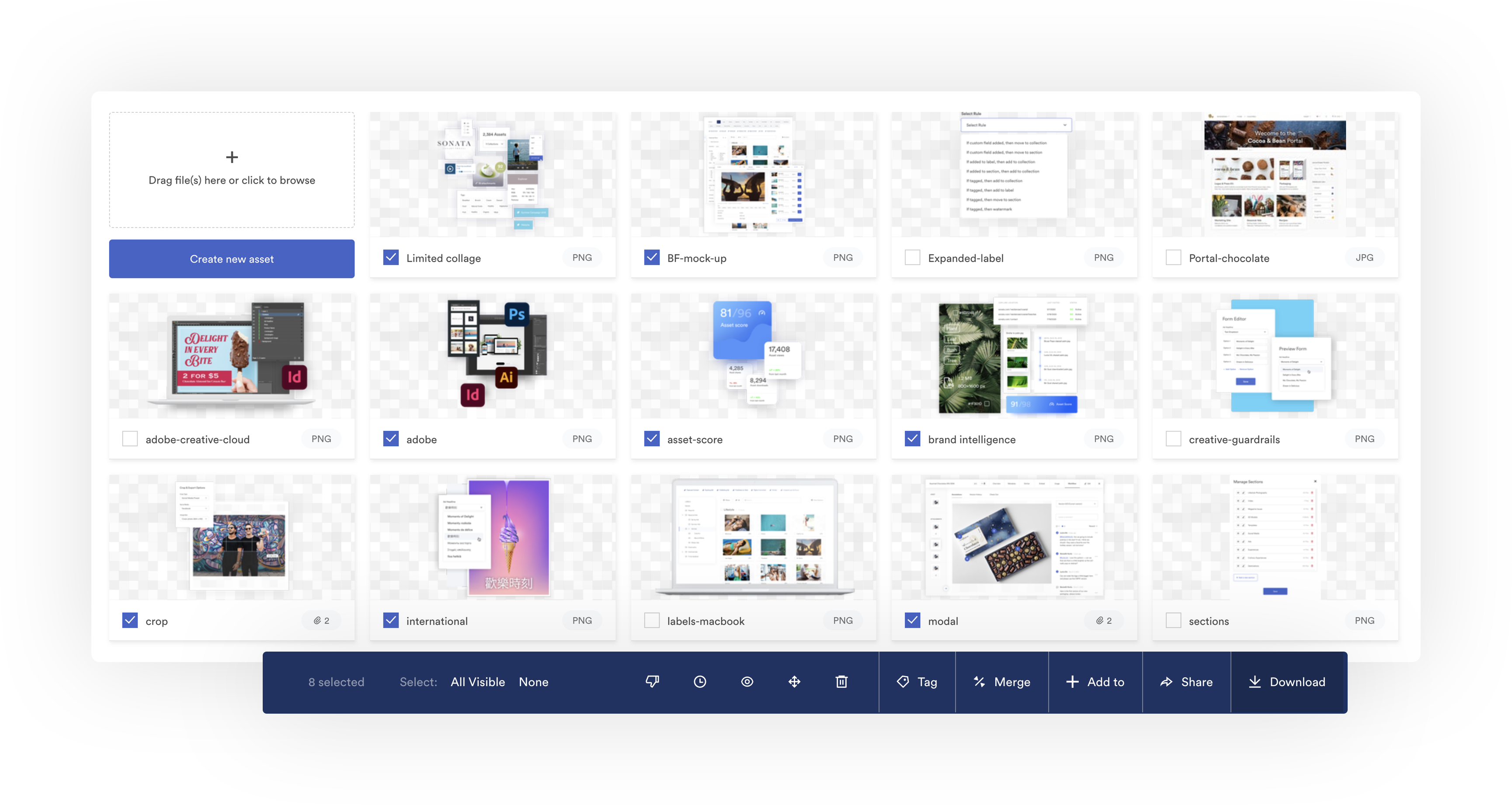 Brandfolder screenshot & Video