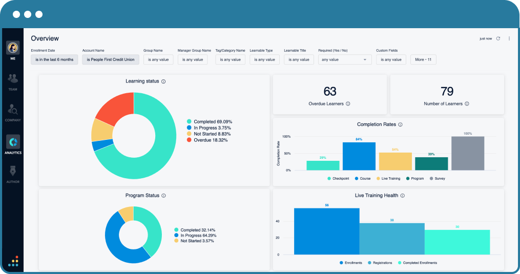 Bridge LMS screenshot & Video