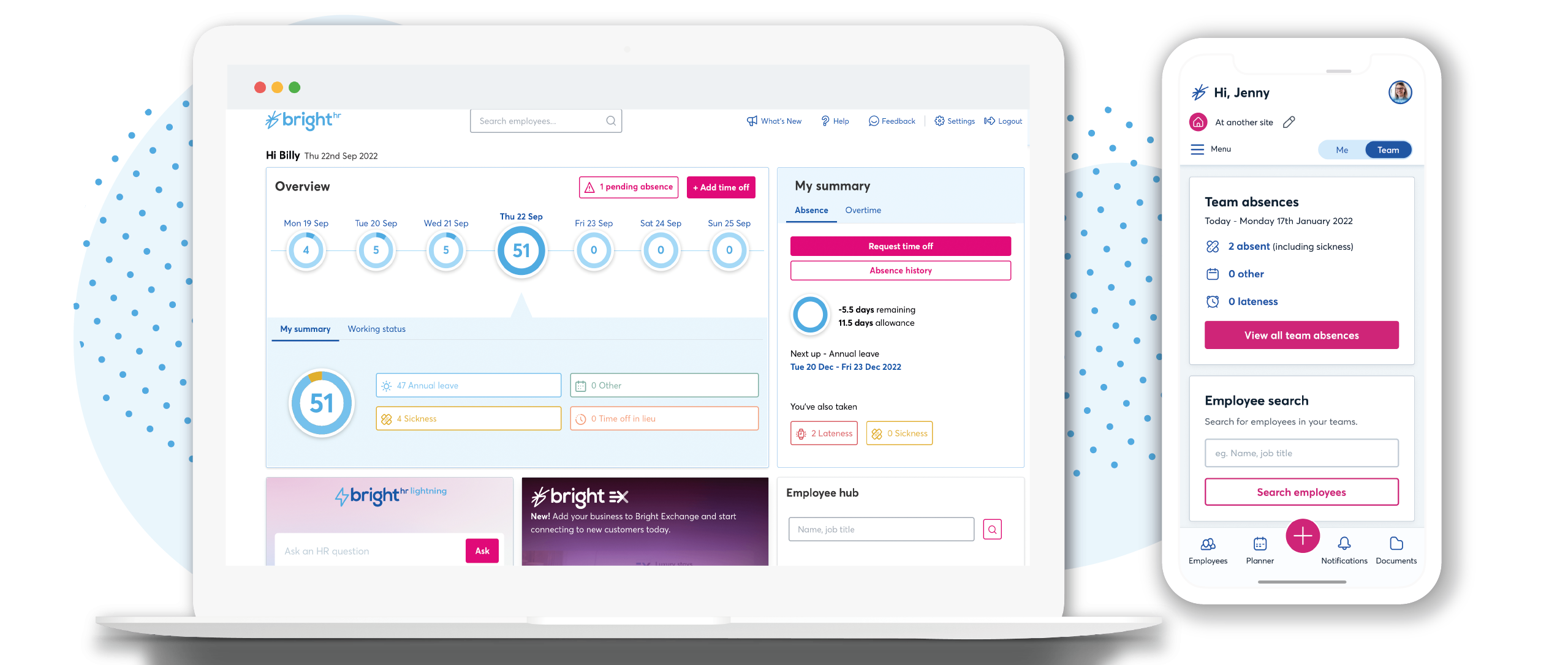 BrightHR screenshot & Video