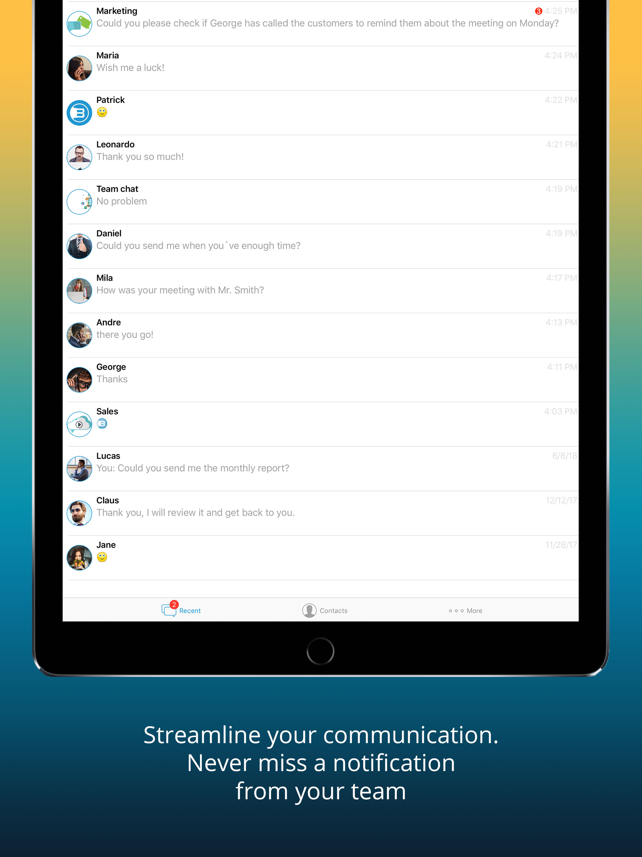 Brosix screenshot & Video