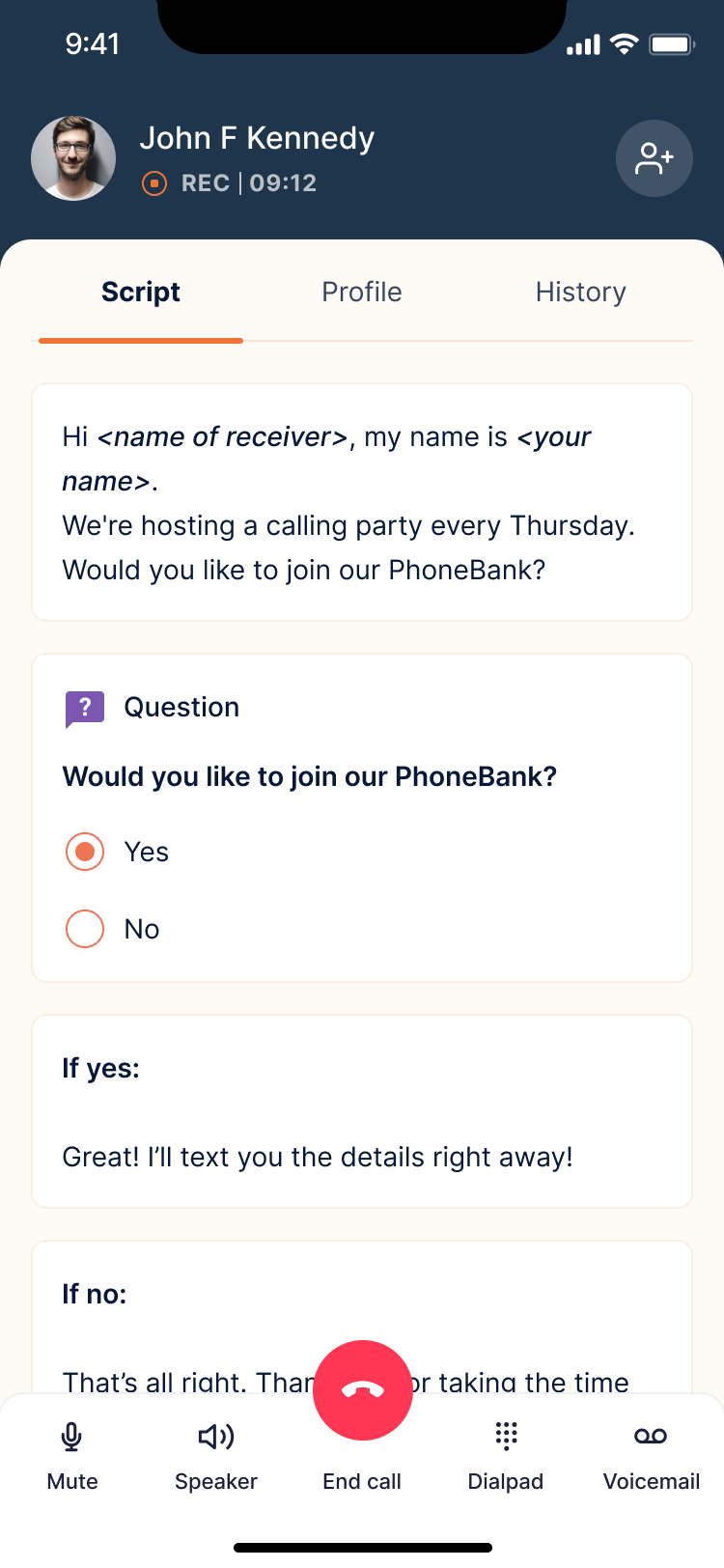 CallHub screenshot & Video
