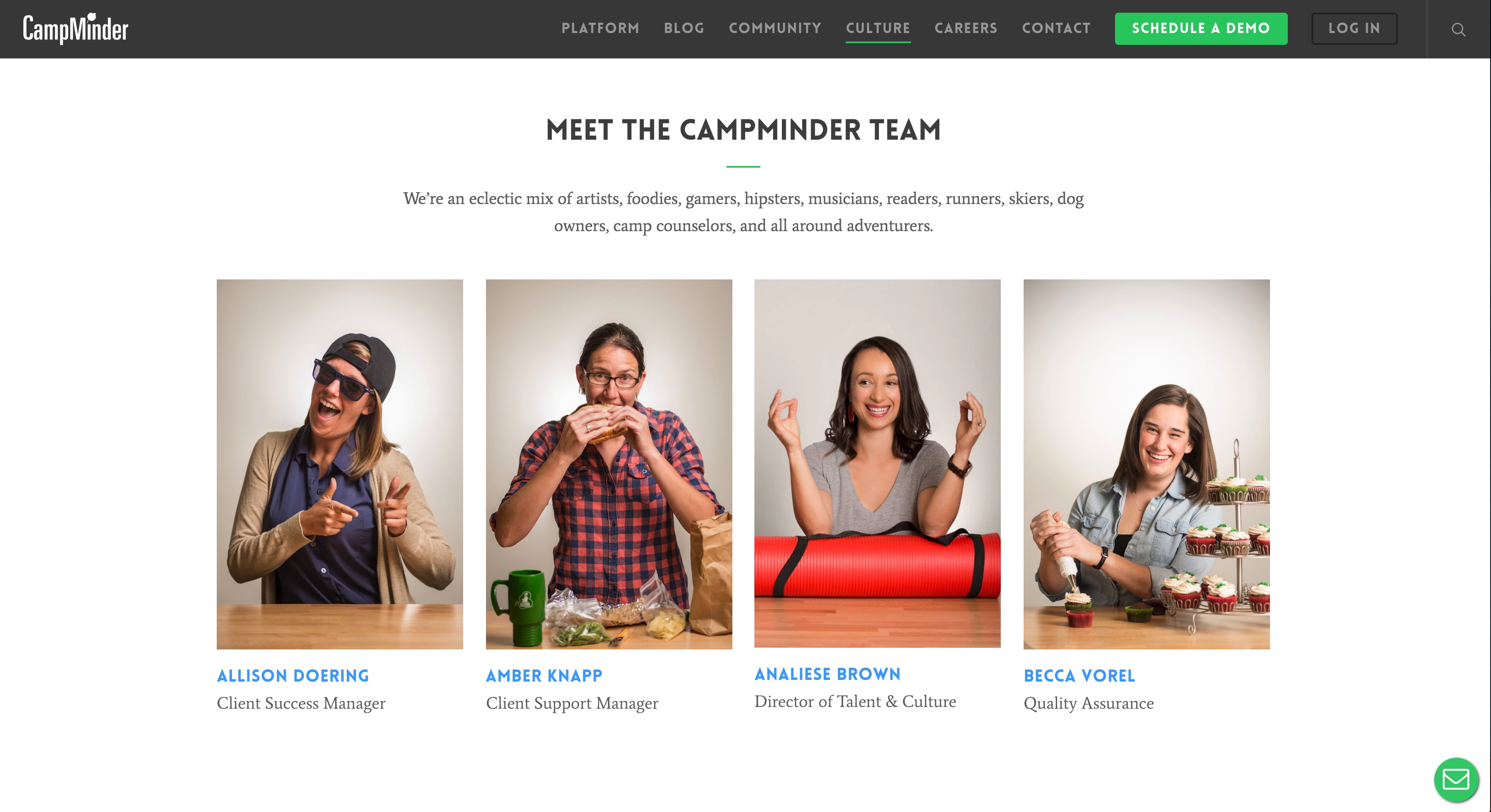 Campminder screenshot & Video