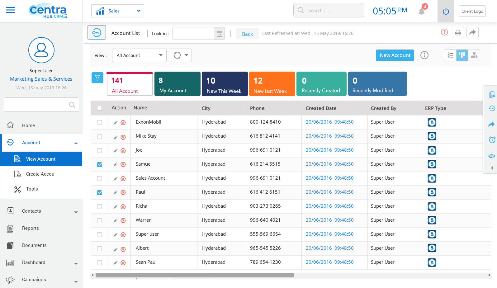 CentraHub CRM screenshot & Video