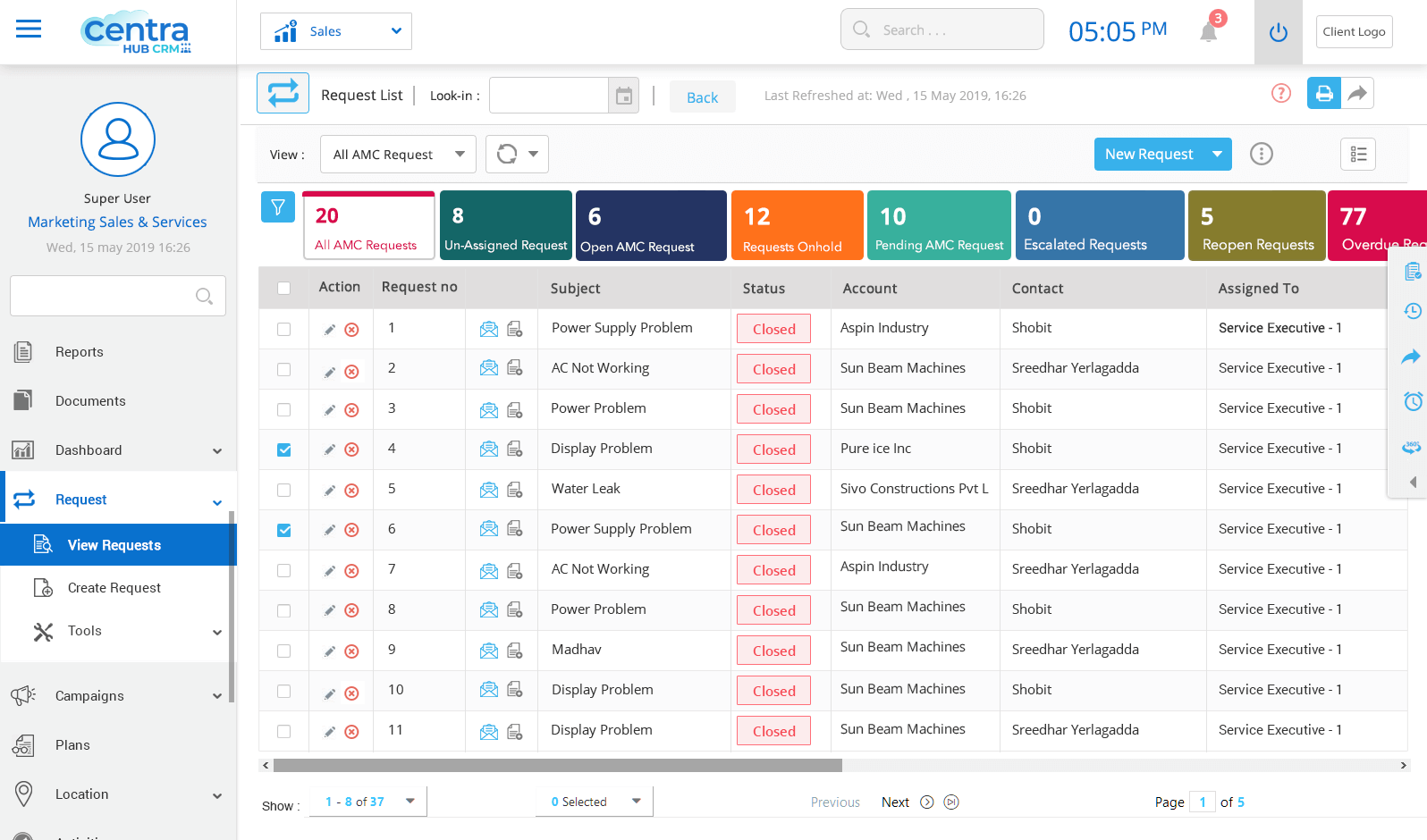 CentraHub CRM screenshot & Video