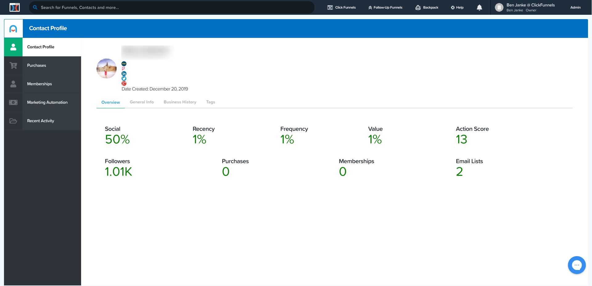 ClickFunnels screenshot & Video