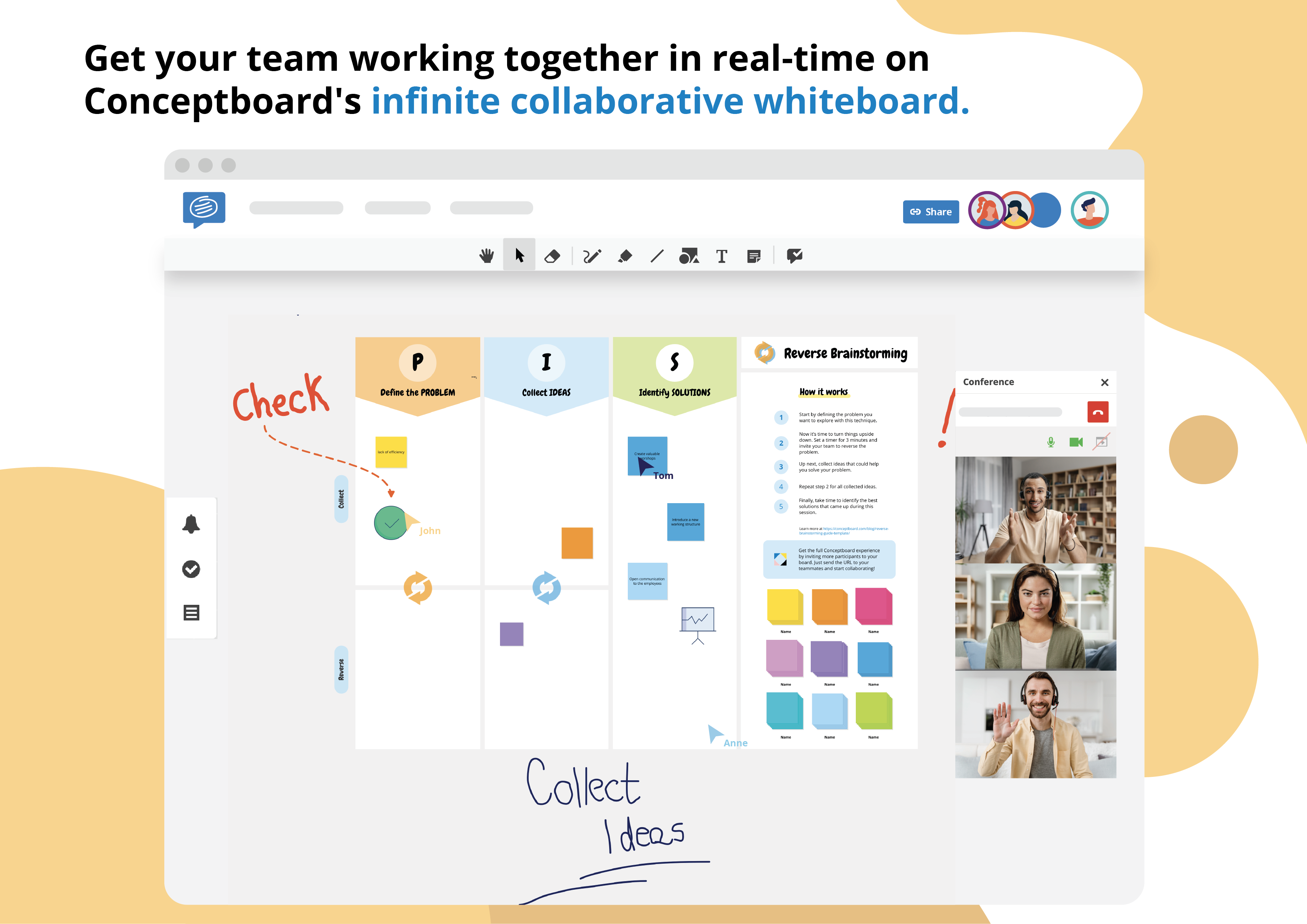 Conceptboard screenshot & Video