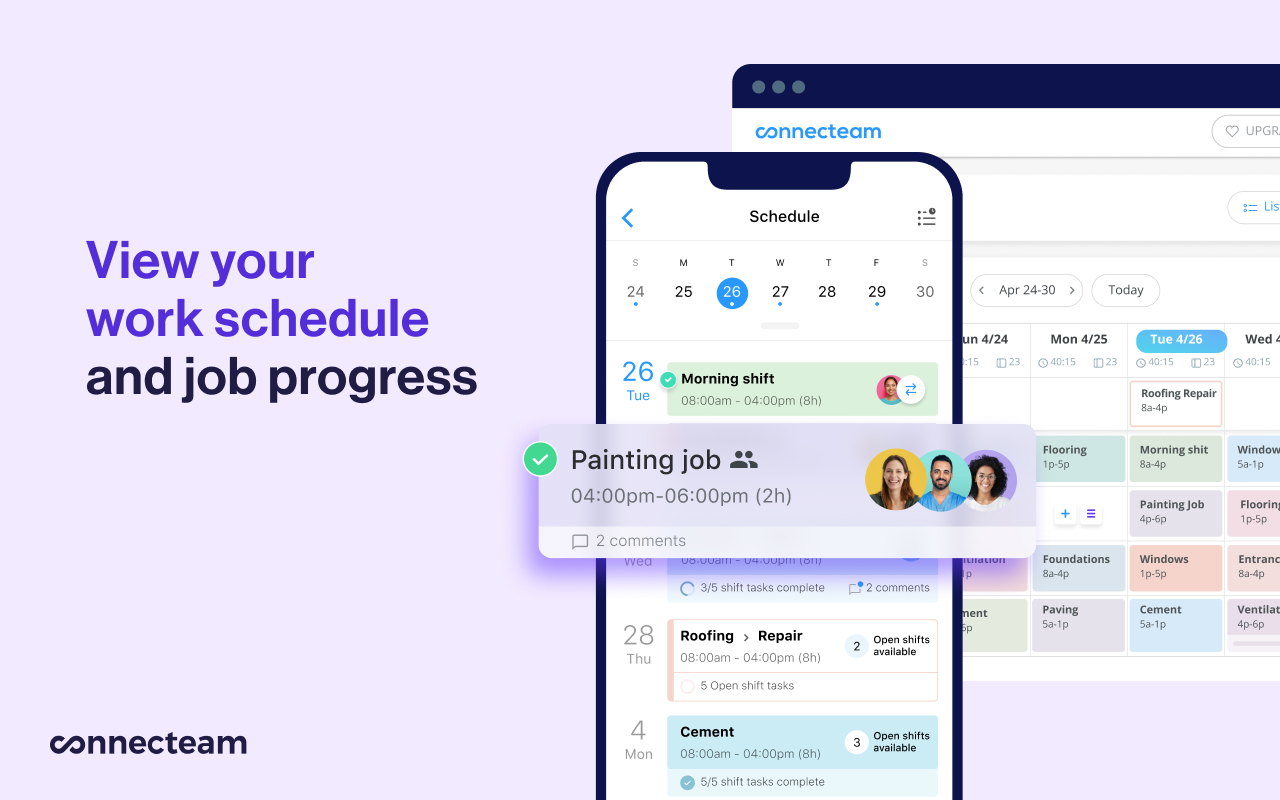 Connecteam screenshot & Video