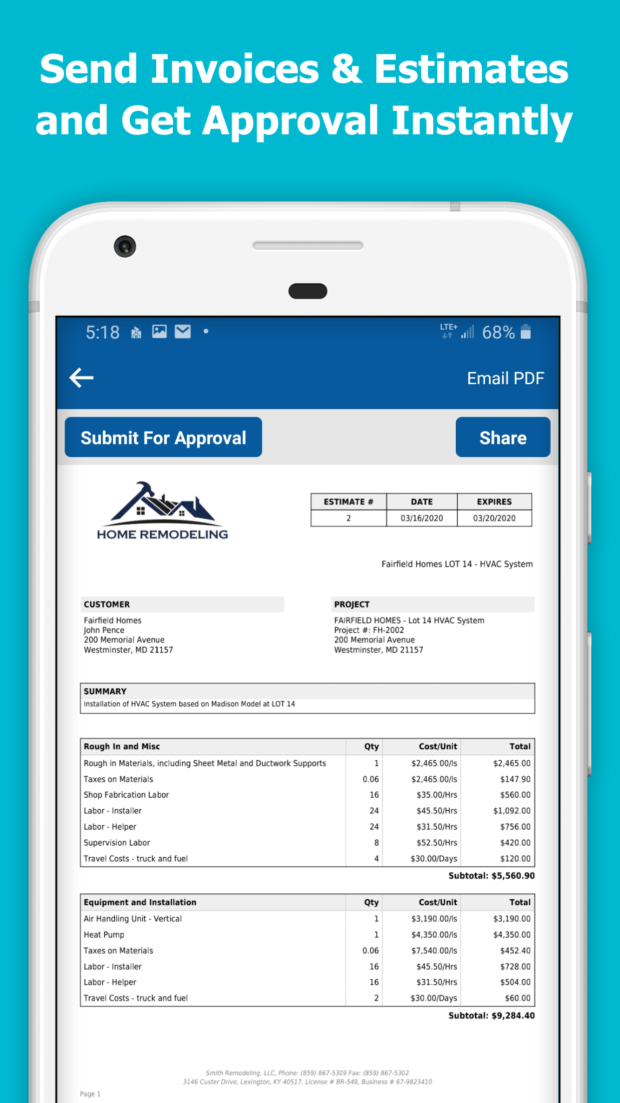 Contractor Foreman screenshot & Video