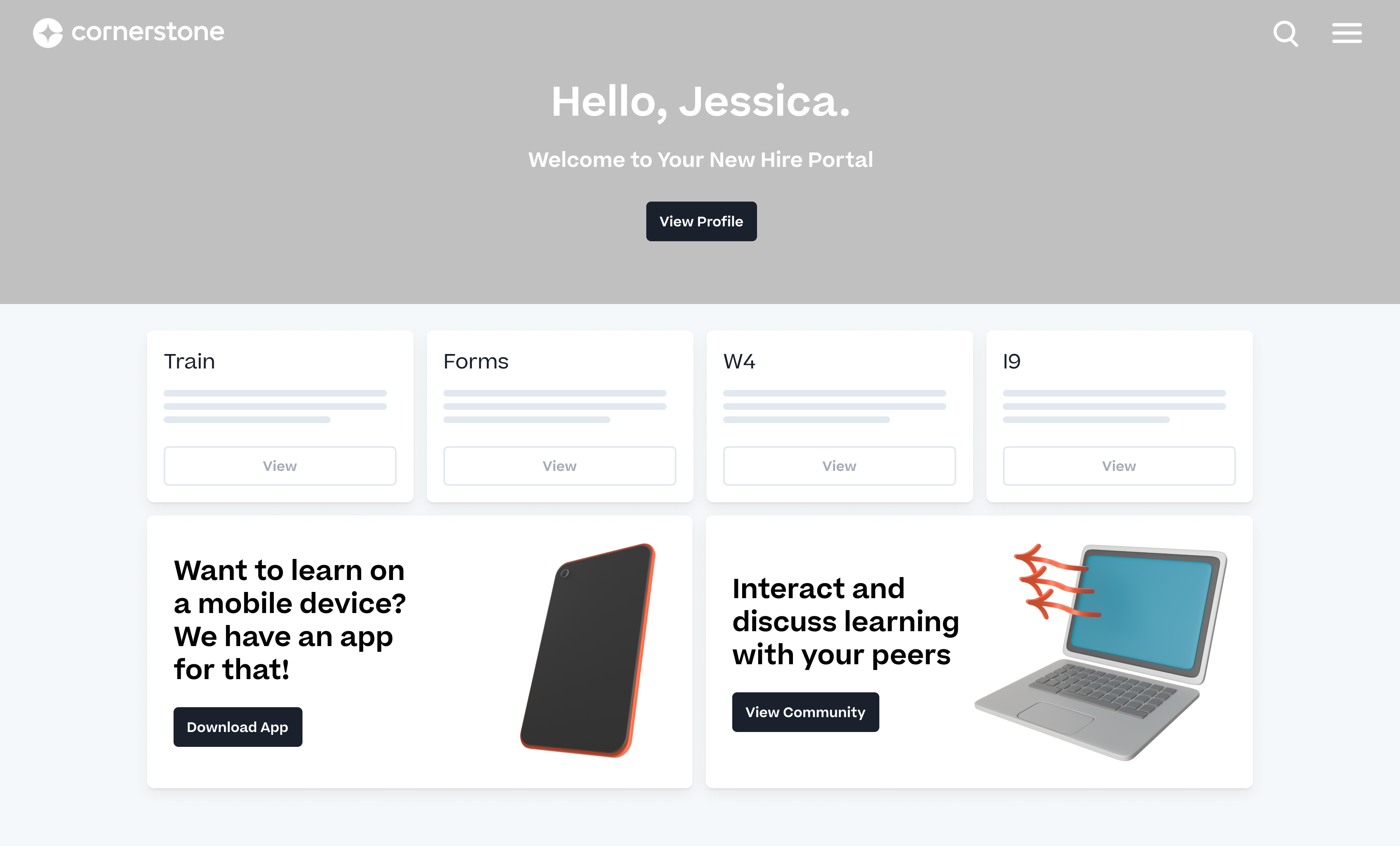 Cornerstone Recruiting screenshot & Video