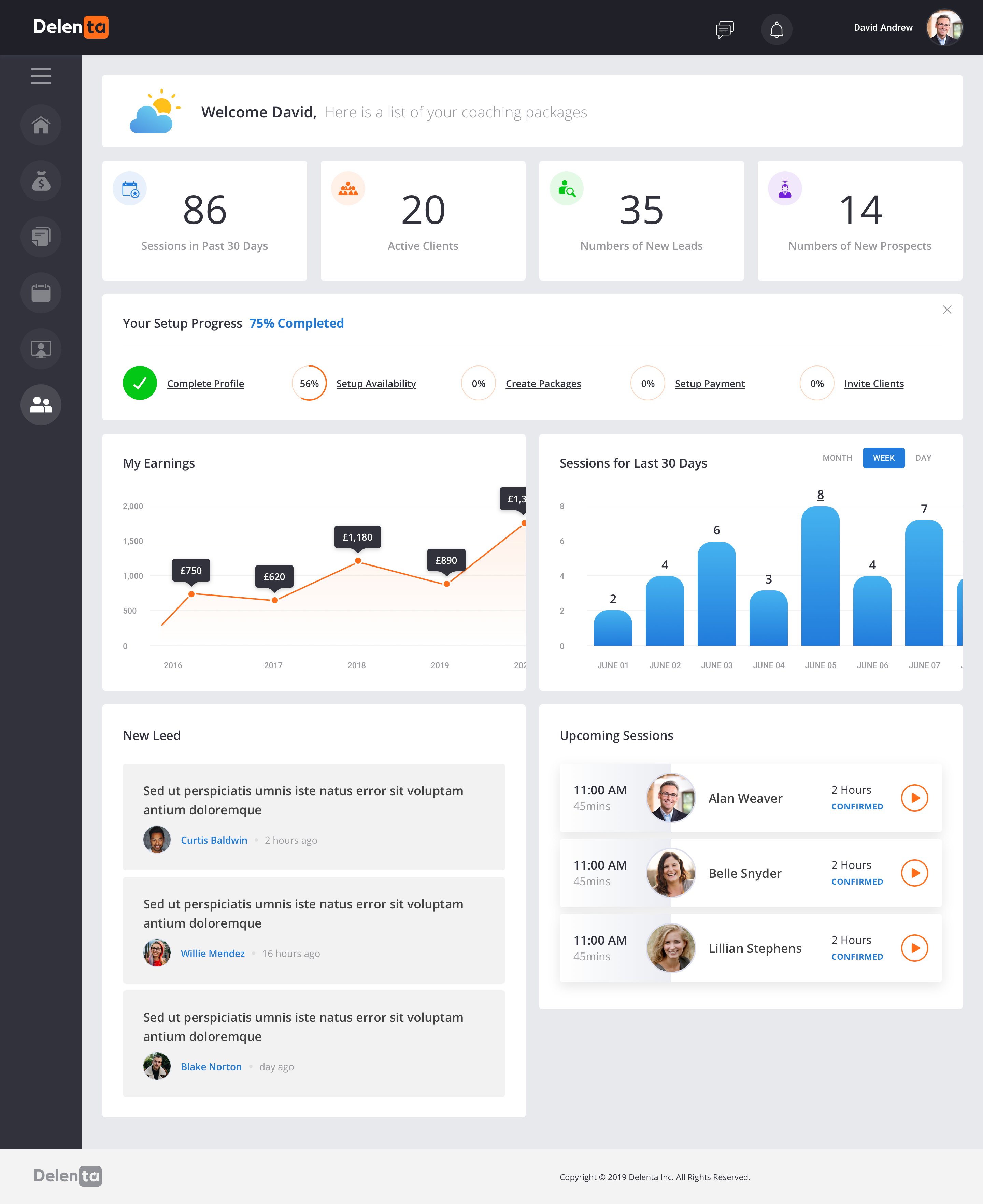 Delenta screenshot & Video
