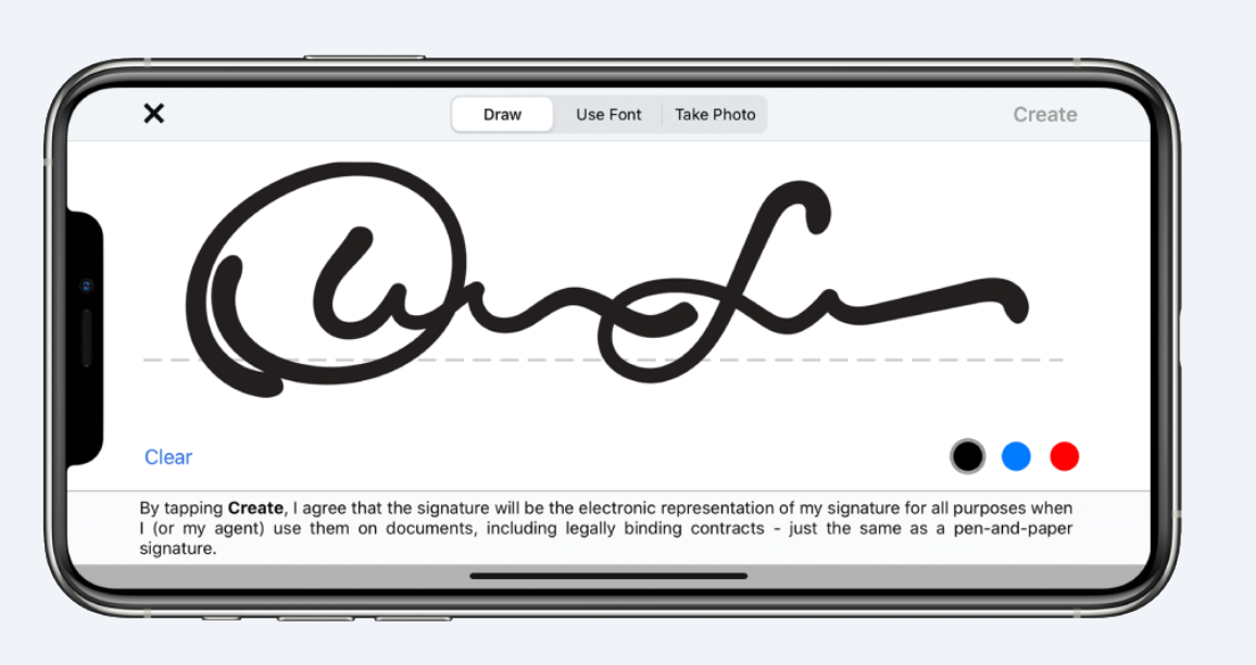 DocuSign screenshot & Video
