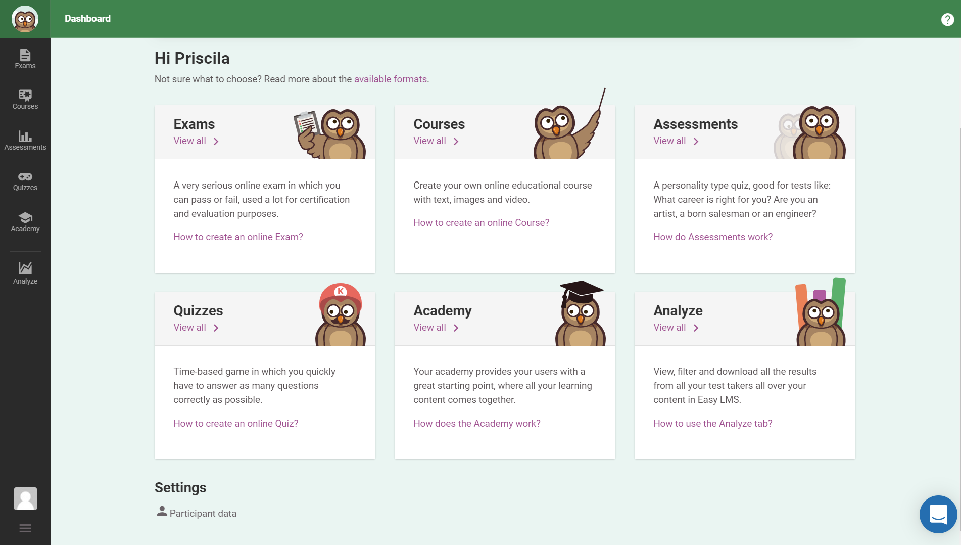 Easy LMS screenshot & Video