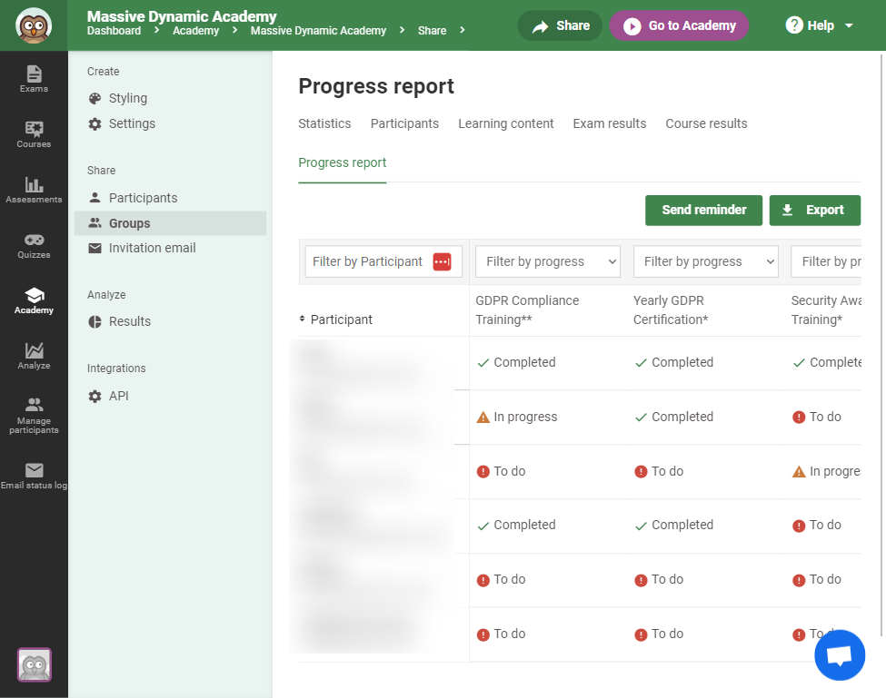 Easy LMS screenshot & Video