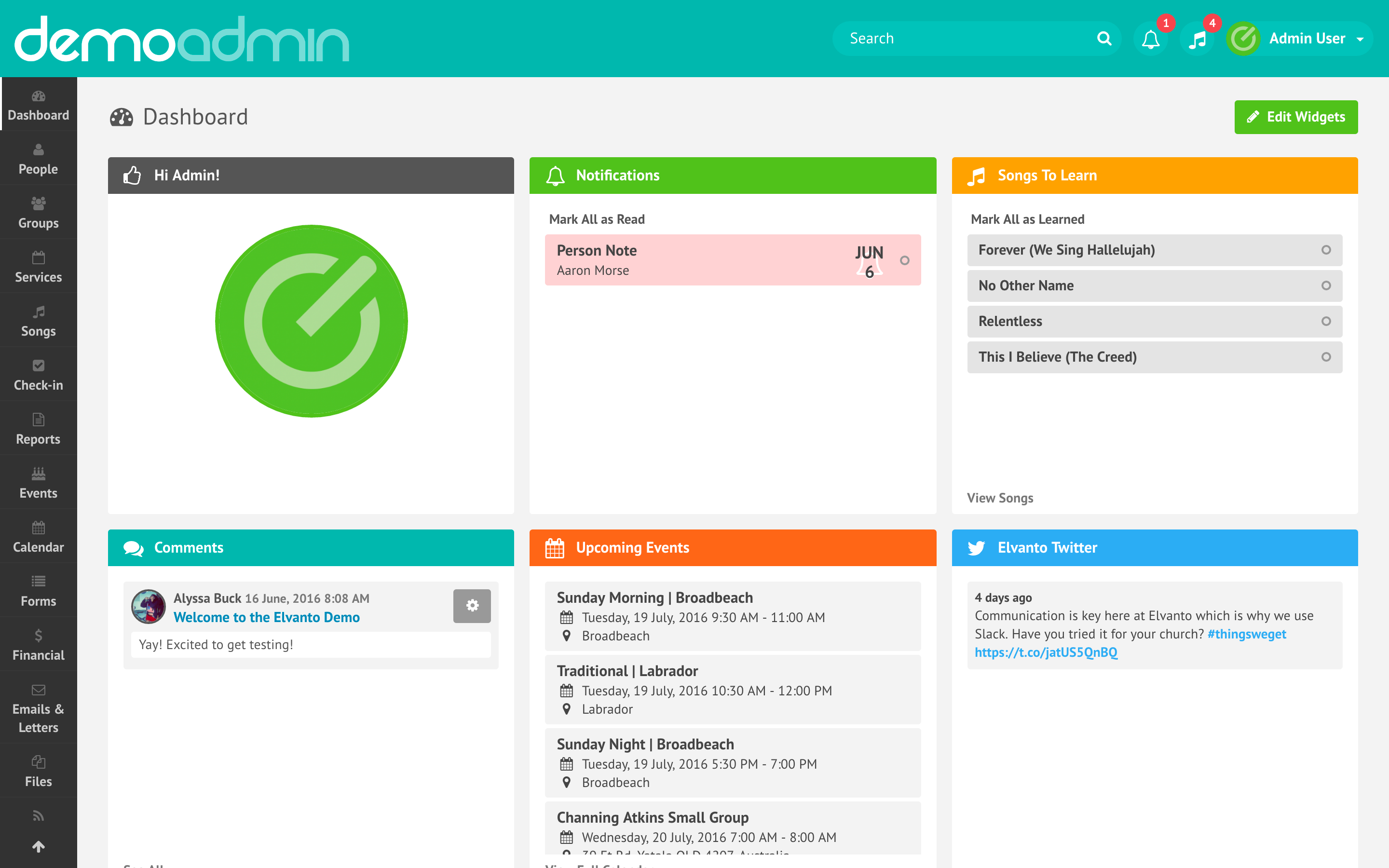 Elvanto screenshot & Video