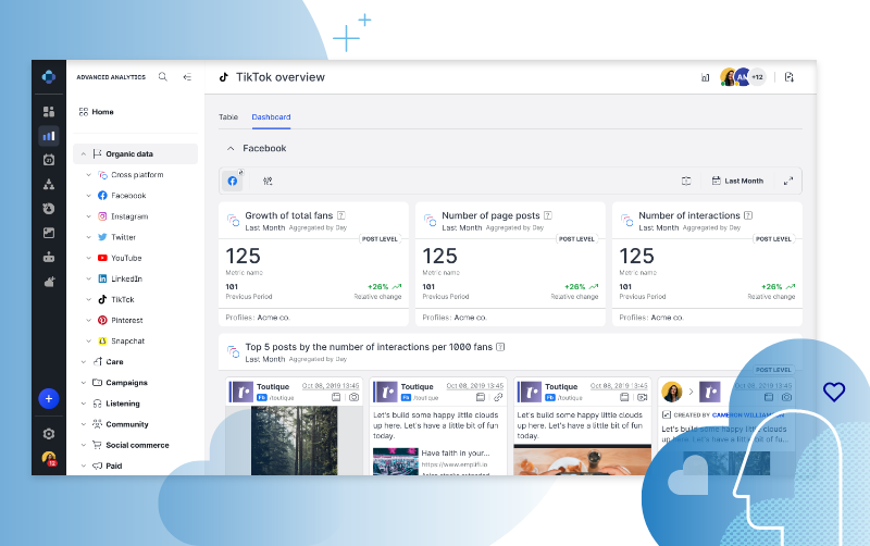Emplifi Social Marketing Cloud screenshot & Video