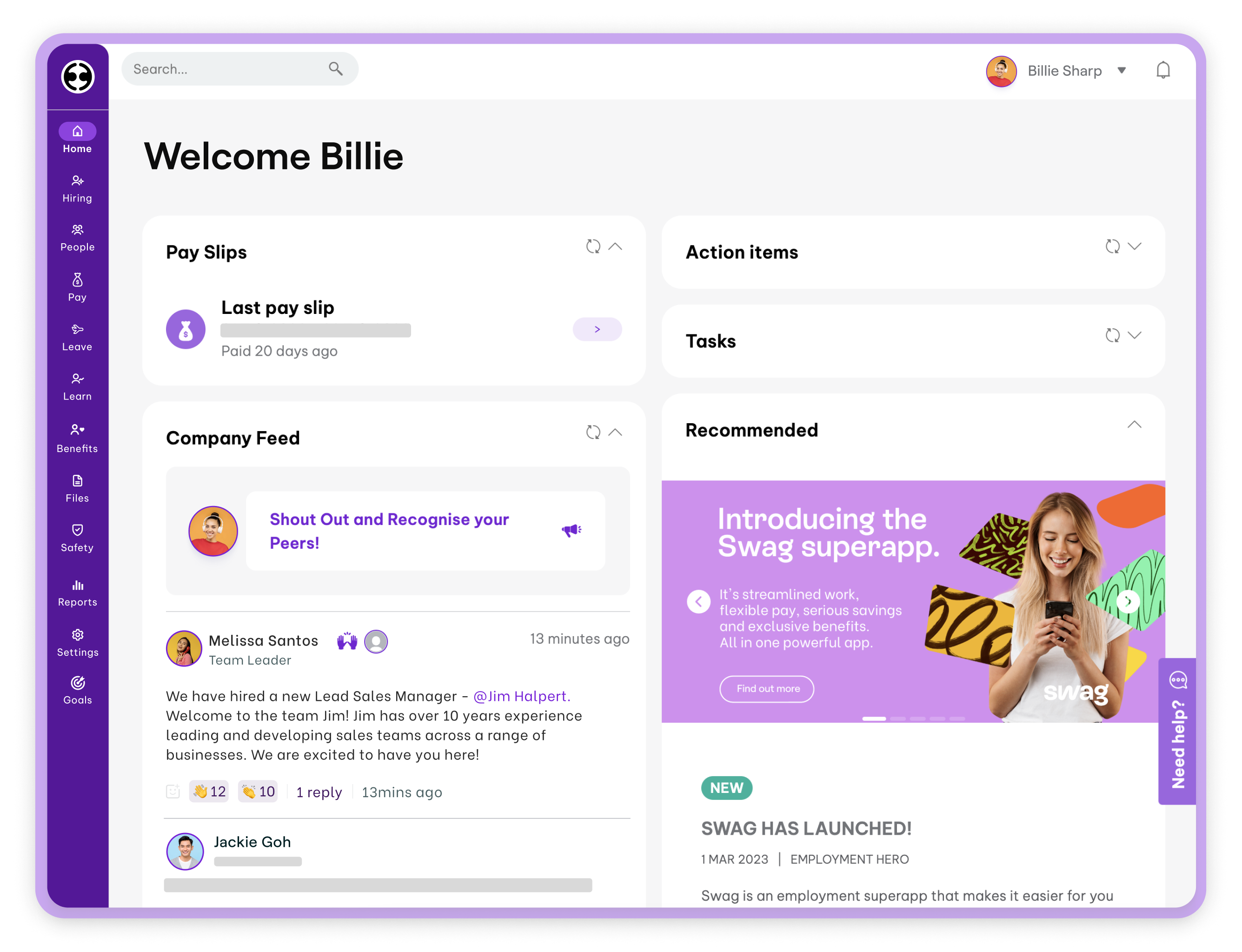 Employment Hero screenshot & Video